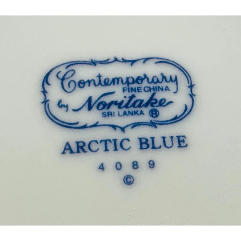 Noritake Contemporary China - Arctic Blue Teapot